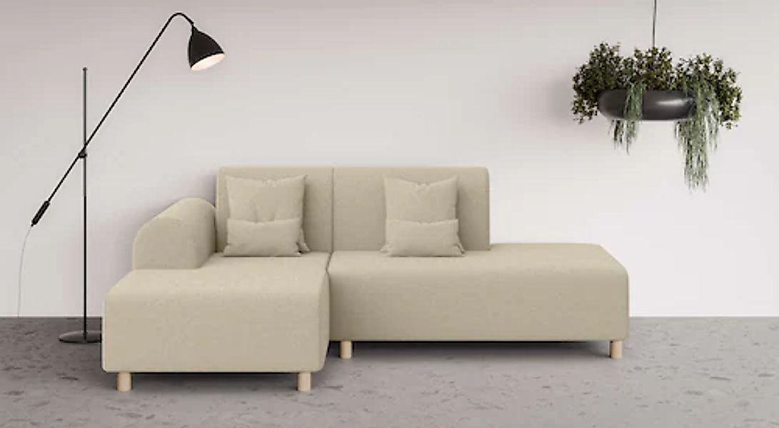 OTTO home Ecksofa »Suyala« L-Form mit Hocker günstig online kaufen