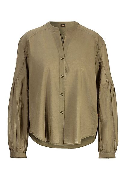 BOSS ORANGE Klassische Bluse Berday Premium Damenmode mit Ballonärmeln günstig online kaufen
