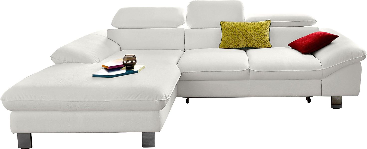 COTTA Ecksofa Driver L-Form, mit Kopfteilverstellung, günstig online kaufen