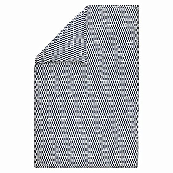 Bettbezug 240 x 220 cm Piekana textil blau / Baumwolle - Marimekko - Blau günstig online kaufen