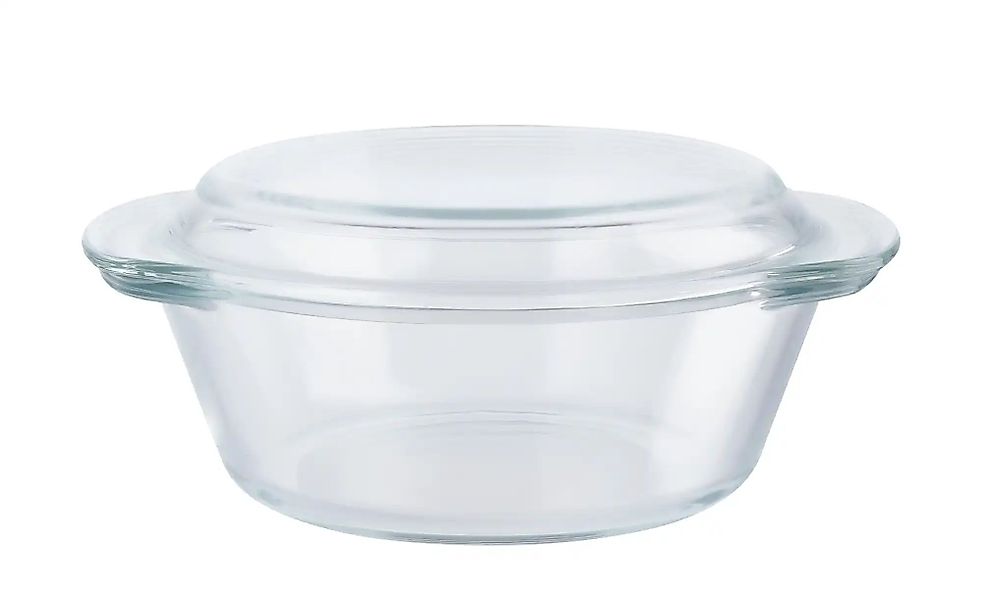 KHG Auflaufform mit Deckel 1 0 l   ¦ transparent/klar ¦ Glas ¦ Maße (cm): B günstig online kaufen