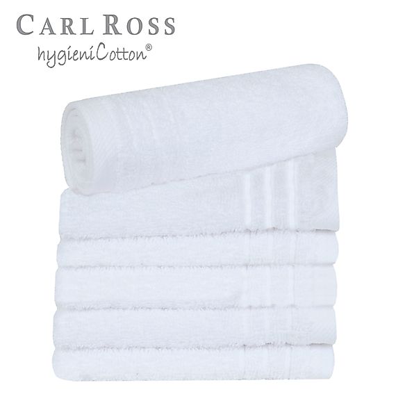 Carl Ross Gästehandtücher »HygieniCotton«, (6 St., 6er Set Gästehandtücher günstig online kaufen
