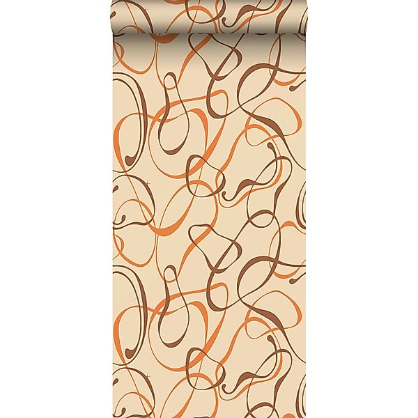 Sanders & Sanders Tapete Figurative Motive Beige 50 X 900 Cm - 935277 günstig online kaufen