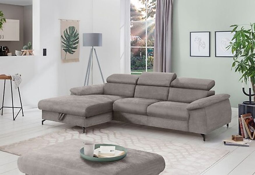 COTTA Polstergarnitur »Komaris L-Form«, (Set), Set bestehend aus: Ecksofa m günstig online kaufen