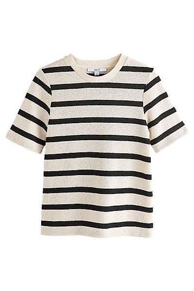 Next T-Shirt Kurzarm-T-Shirt aus Strick mit günstig online kaufen