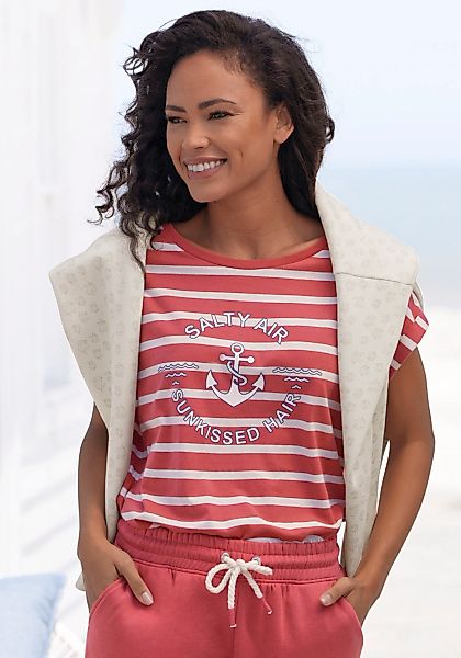 H.I.S T-Shirt, 1 Stk. mit kurzen Ärmeln günstig online kaufen