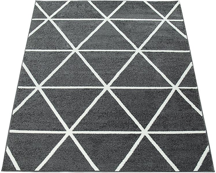 Paco Home Teppich "Stella 401" rechteckig 16 mm Höhe Kurzflor, Pastellfarbe günstig online kaufen