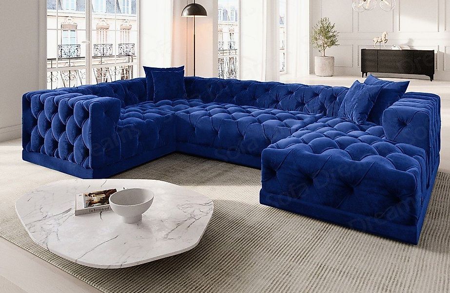 Sofa Dreams Wohnlandschaft Designer Stoff Sofa günstig online kaufen