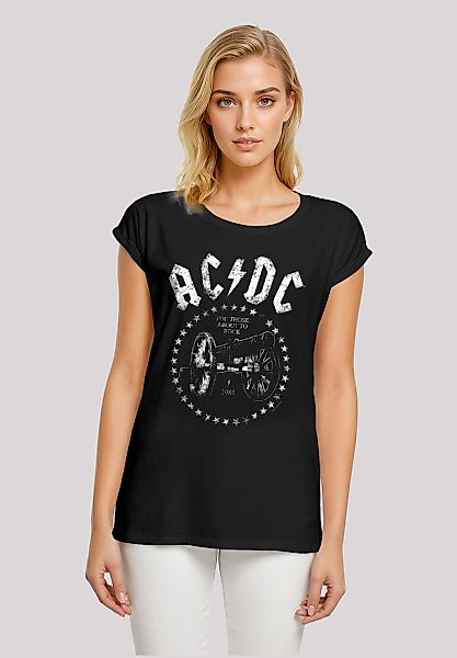 F4NT4STIC T-Shirt "ACDC We Salute You Cannon", Premium Qualität günstig online kaufen