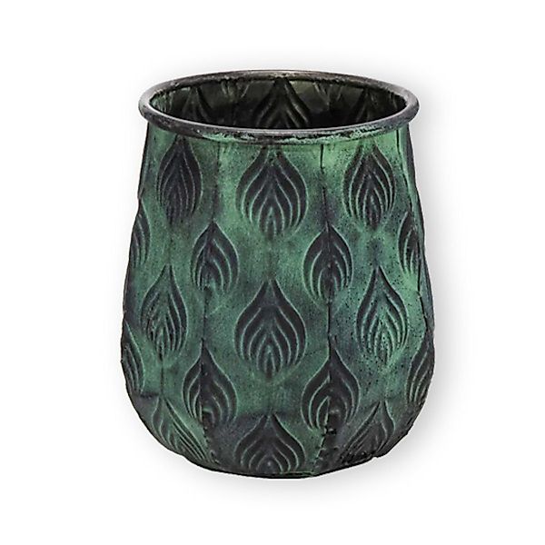 colourliving Blumentopf Pflanztopf Zinktopf Cauldron Serie günstig online kaufen