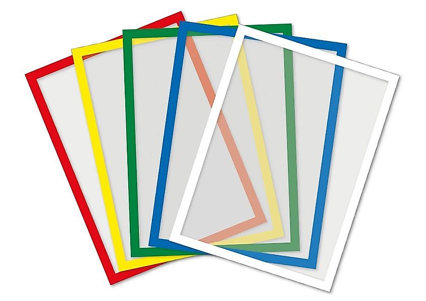 TimeTEX Dokumententasche TimeTEX Rahmen-Einstecktaschen A4, magnetisch, günstig online kaufen