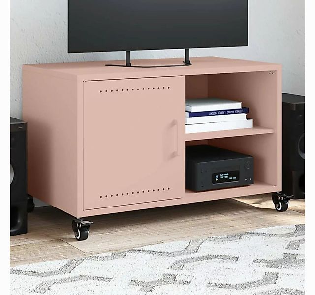 vidaXL Schrankmodule TV-Schrank Rosa 68x39x43,5 cm Stahl günstig online kaufen