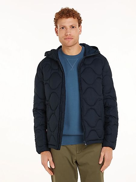 Tommy Hilfiger Steppjacke "ONION QUILTED HOODED JACKET" Mit Zwiebelsteppung günstig online kaufen