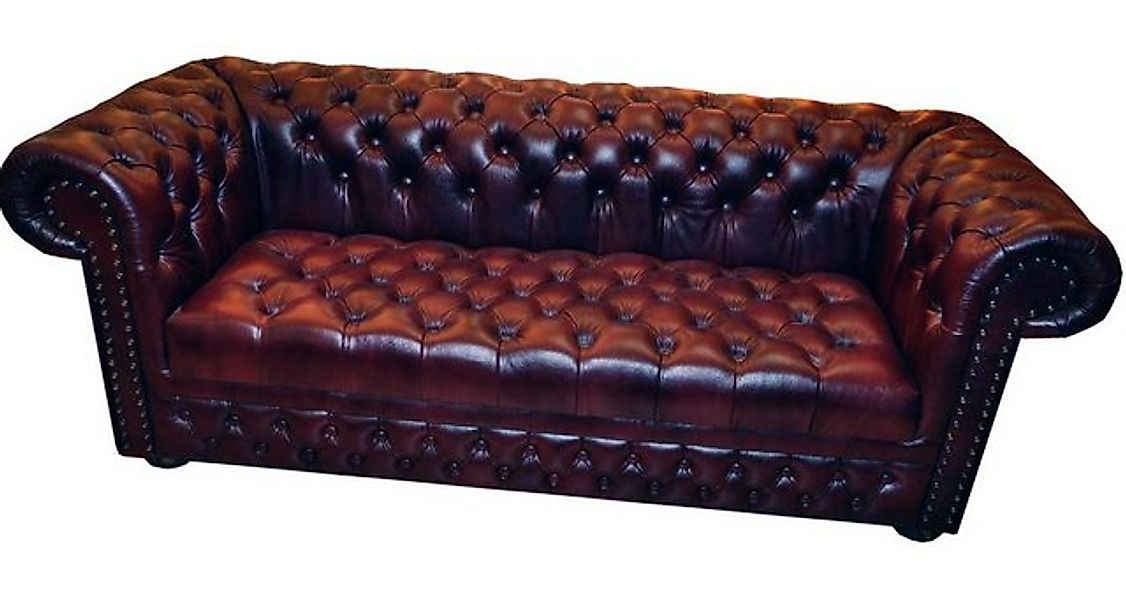 Xlmoebel Sofa LEDER-COUCH 3-SITZER SOFA POLSTERGARNITUR WILLIAM III, Herges günstig online kaufen