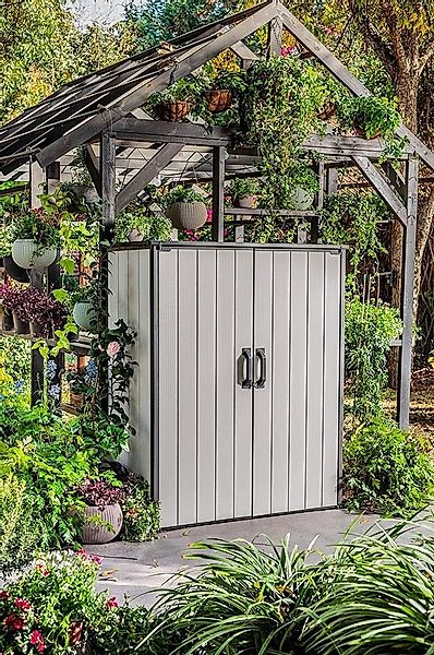 Keter Geräteschrank High Store Plus Gerätehaus, Duotec, Schuppen wetterfest günstig online kaufen