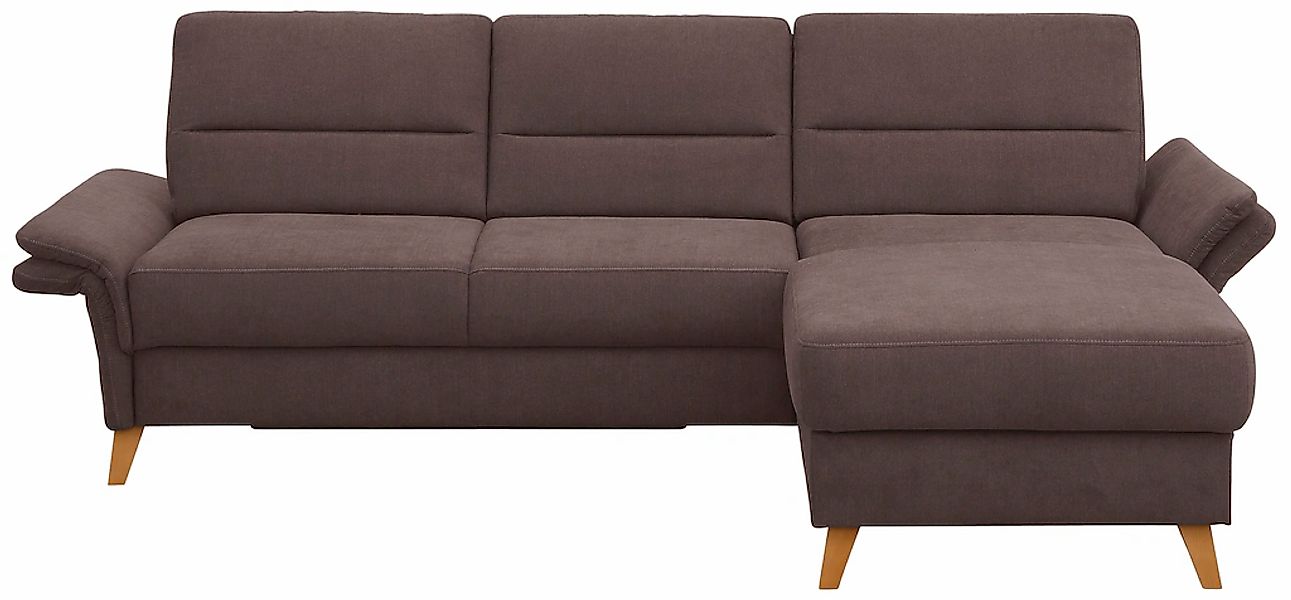 Home affaire Ecksofa »Westerland L-Form« Federkern-Polsterung, wahlweise mi günstig online kaufen