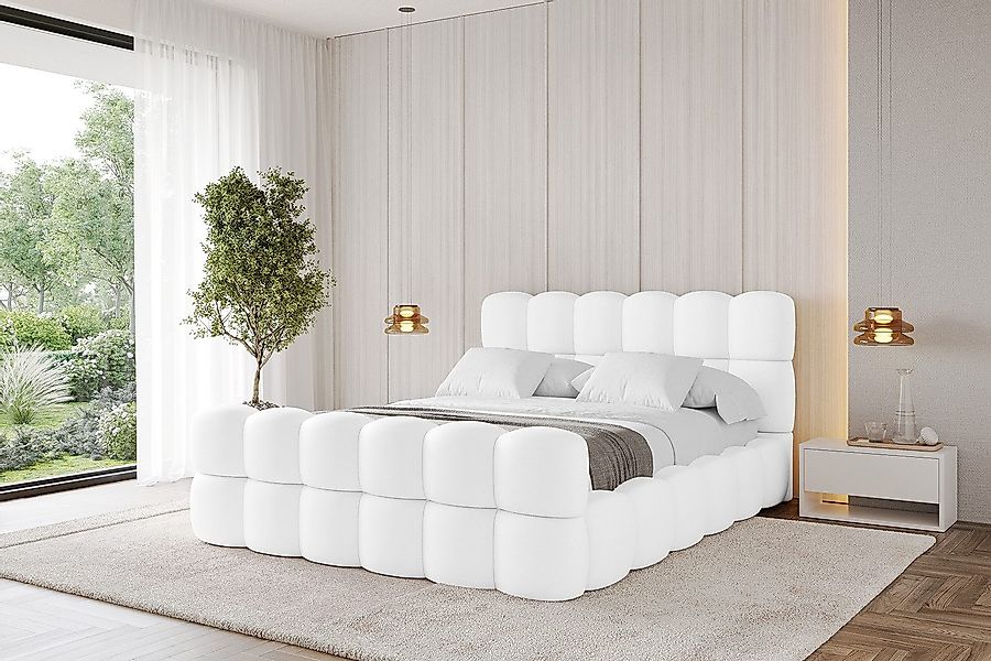ALTDECOR Polsterbett LEYA-Z (Polsterbett mit Bettkasten günstig online kaufen