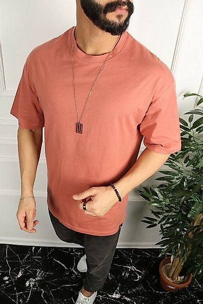 Megaman Jeans T-Shirt Oversize Herren T-Shirt günstig online kaufen