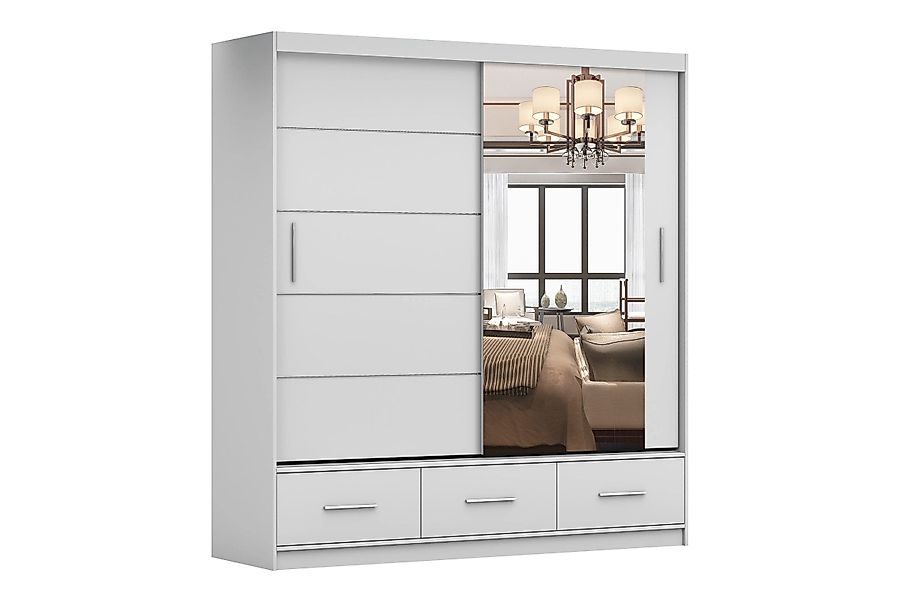 Deine Möbel 24 Schwebetürenschrank FLORENZ 150 günstig online kaufen