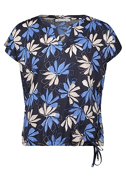 Betty&Co Kurzarmshirt "Betty & Co Damen Casual-Shirt mit Struktur", (1 tlg. günstig online kaufen
