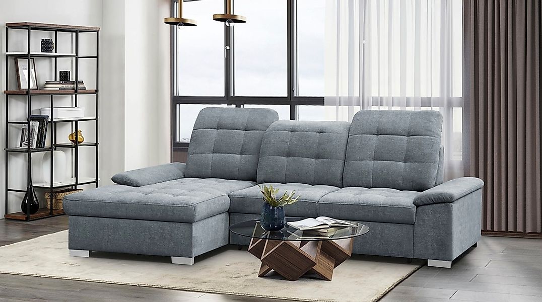 WERK2 Ecksofa "Carmen, mit Bettfunktion & Bettkasten, optional Sitztiefenve günstig online kaufen