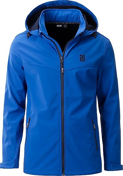 LPO Softshelljacke "Softshelljacke Melvin" abnehmbare, verstellbare Kapuze günstig online kaufen