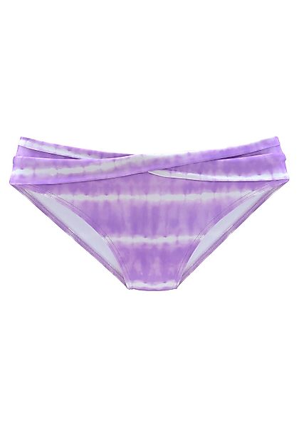 s.Oliver Bikini-Hose "Enja" mit Umschlagbund in V-Form günstig online kaufen
