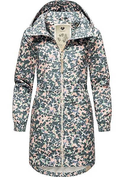 Ragwear Outdoorjacke Bronja Print stylischer Übergangsmantel günstig online kaufen