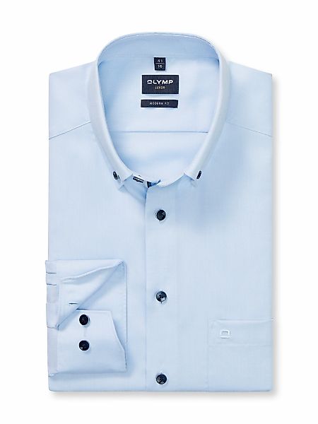 OLYMP Langarmhemd "Luxor modern fit" modern fit, Businesshemd, Button-down- günstig online kaufen