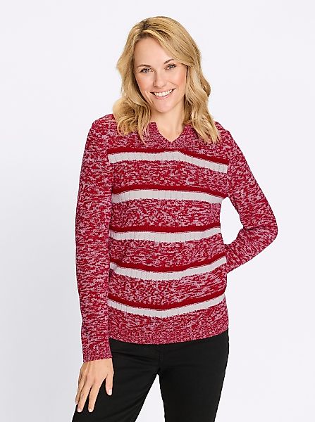 Sieh an! Strickpullover Langarm-Pullover günstig online kaufen