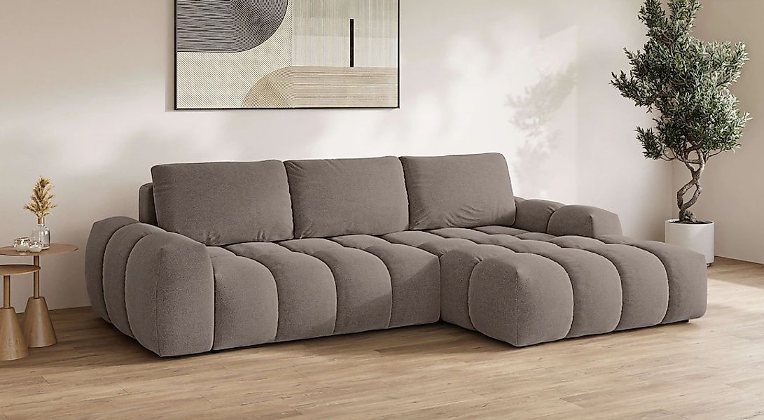 INOSIGN Ecksofa "AZITA klein optionale Schlafsofa mit Bettkasten, B/T/H: 27 günstig online kaufen