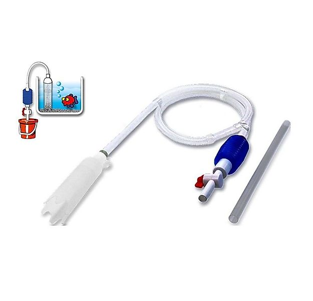 Happet Aquariumfilter Aquarium Bodenreiniger inkl Hahn Mulmsauger Mulmglock günstig online kaufen