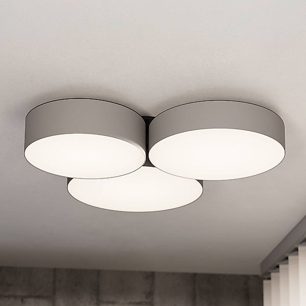 EGLO connect Smart-LED-Deckenleuchte Barbano-Z, grau günstig online kaufen