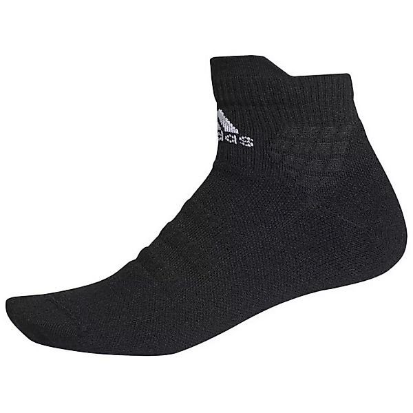 Adidas Badminton Alphaskin Ankle Max Cushion Socken EU 46-48 Black / White günstig online kaufen