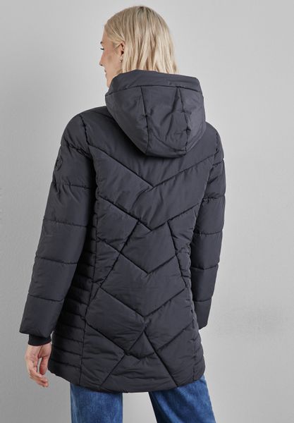 STREET ONE Steppjacke mit Kapuze mit Kapuze mit Tunnelzugband günstig online kaufen