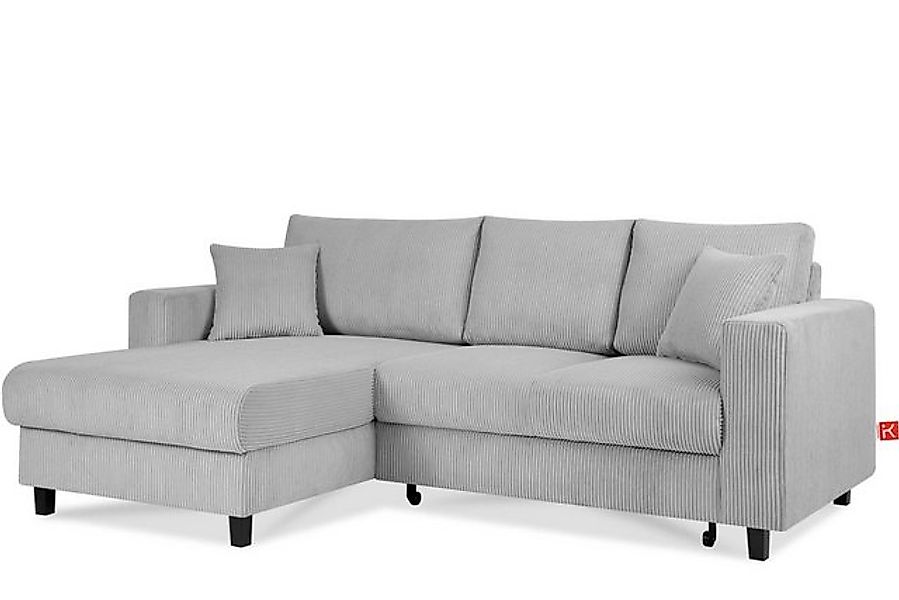 KONSIMO® Ecksofa Links Ecksofa EGRET, mit günstig online kaufen