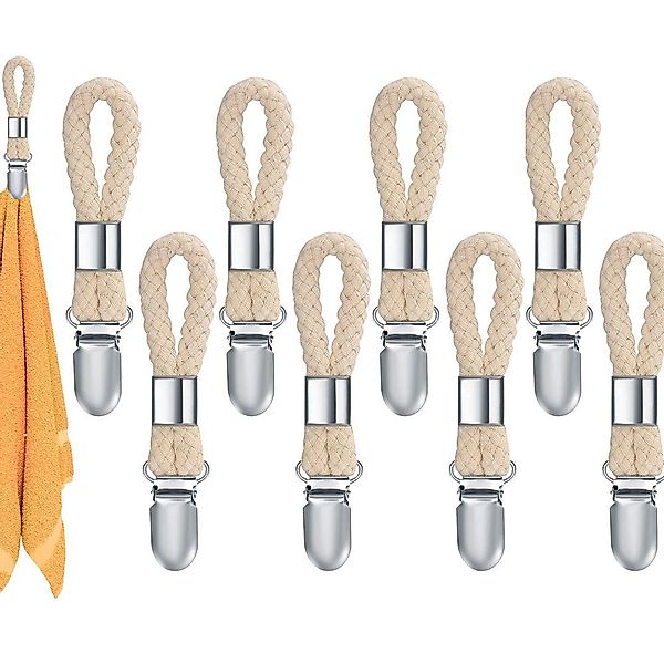 NUODWELL Handtuchhaken 8 Stück Handtuch Clips günstig online kaufen