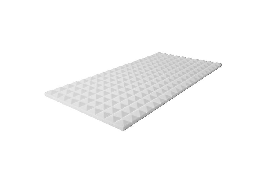 MUSIC STORE Akustikplatte, (Pyramis Absorber 100x50x30mm Weiß Selbstklebend günstig online kaufen