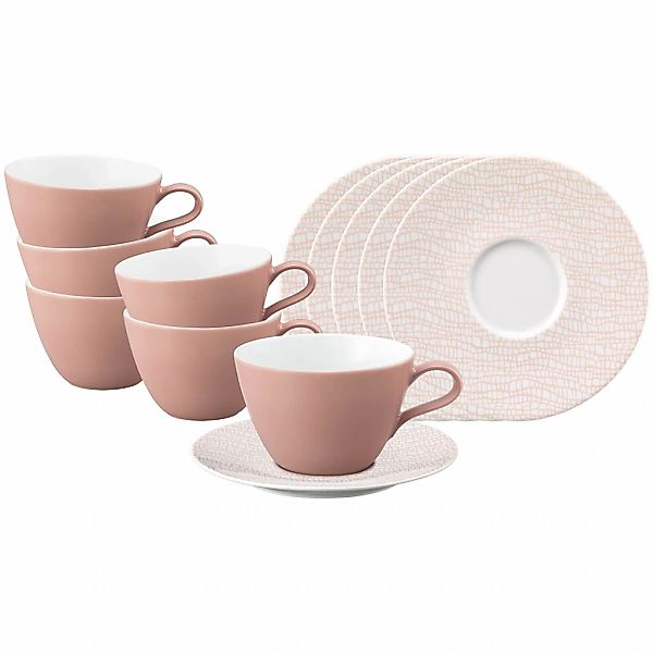Seltmann Weiden Tasse "Milchkaffeetassen mit Untertassen Life Fashion 370 m günstig online kaufen