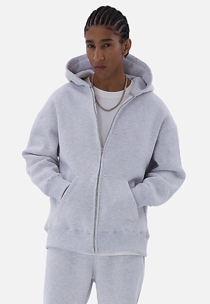 COFI Casuals Sweatjacke Basic Oversized Zip-Hoodie, günstig online kaufen