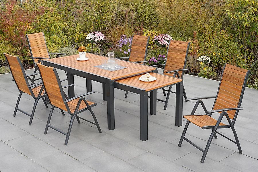 MERXX Garten-Essgruppe "Santorin", (7 tlg.) günstig online kaufen
