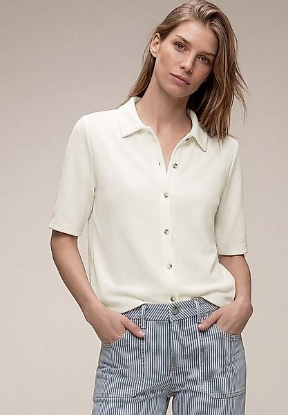 STREET ONE T-Shirt mit Strick-Detail günstig online kaufen