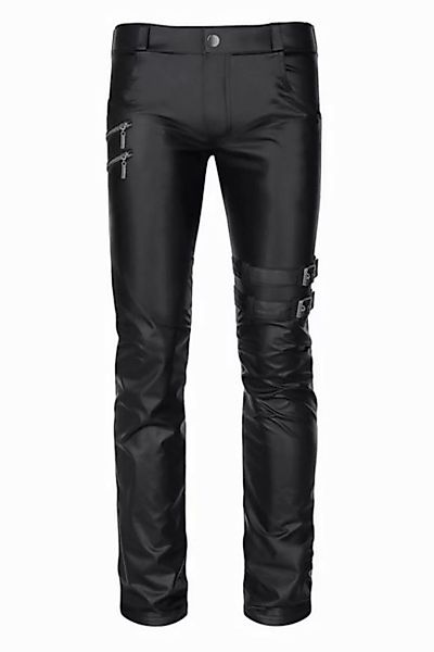 Regnes Fetish Planet Lederimitathose Herren-Hose in schwarz - XL günstig online kaufen