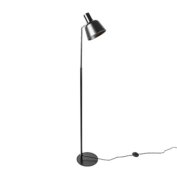 Lucande Servan Stehlampe aus schwarzem Eisen günstig online kaufen