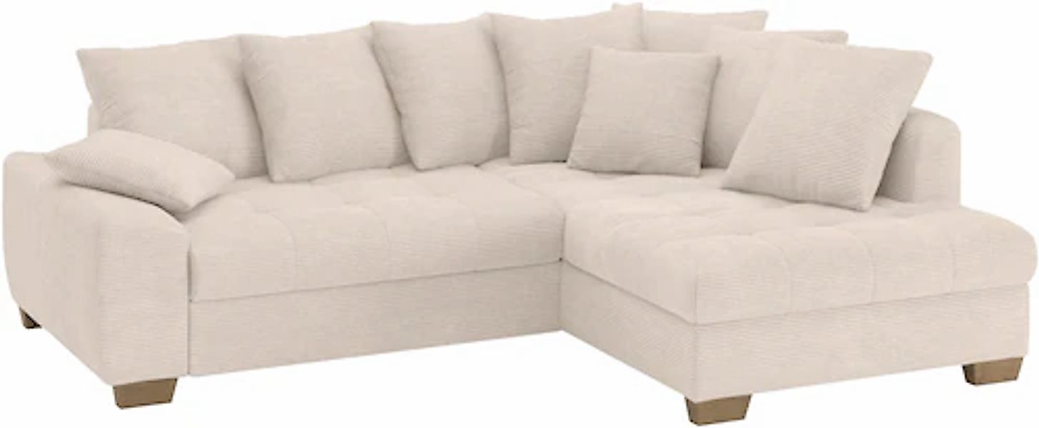Mr. Couch Ecksofa »Nikita II, L-Form« Wahlweise mit Bettfunktion, Bettkaste günstig online kaufen