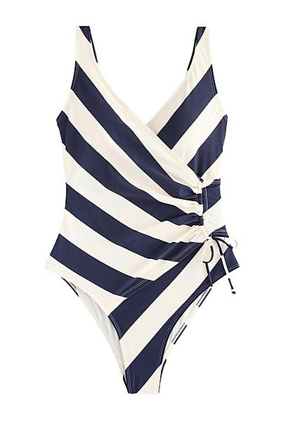 Next Badeanzug Bauchformender Badeanzug mit seitlicher Raffung (1-St) günstig online kaufen