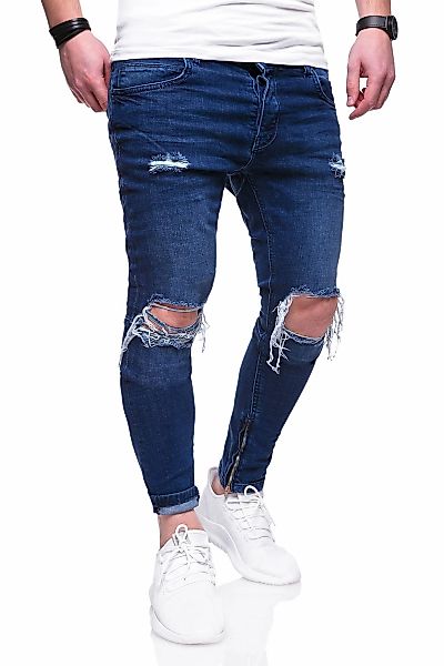 behype Röhrenjeans "SPIKE" 1 Stk. tlg. im Used-Look günstig online kaufen