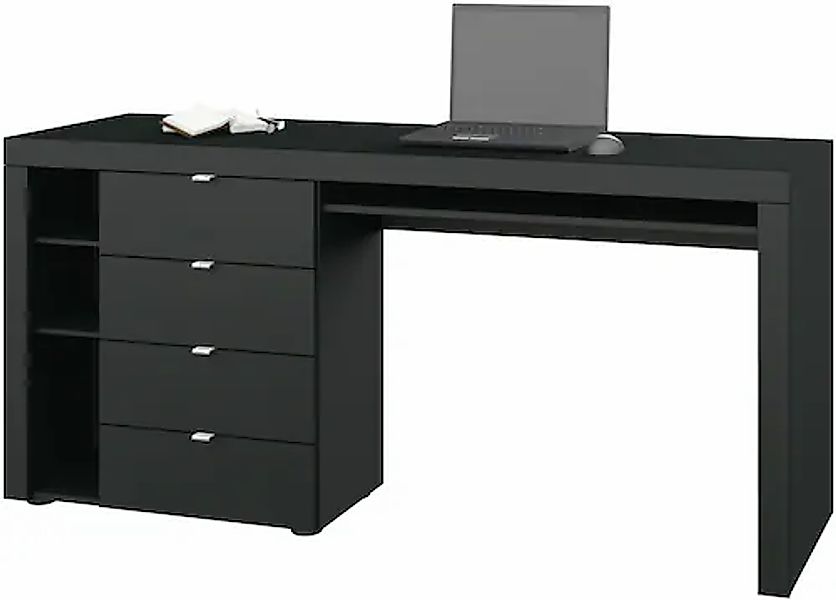 borchardt Möbel Schreibtisch »Dolly«, mit 3 Fächern und 4 Schubkästen günstig online kaufen