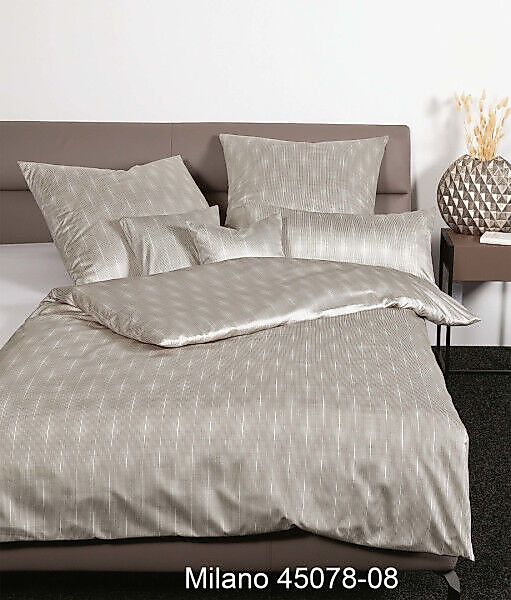 Janine Janine Mako-Satin Bettwäsche MILANO 45078 monderz Größe:  135x200 cm günstig online kaufen