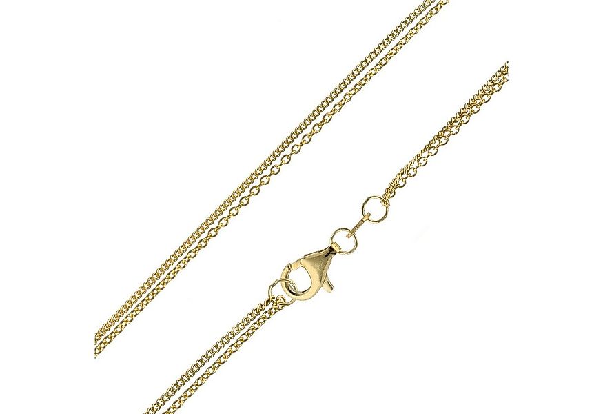 trendor Collier Damen-für Anhänger Gold 333 / 8K Zweireihige Kette günstig online kaufen